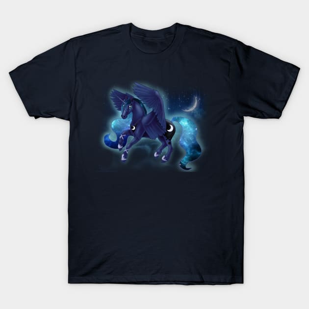 Princess Luna T-Shirt by Unicornarama